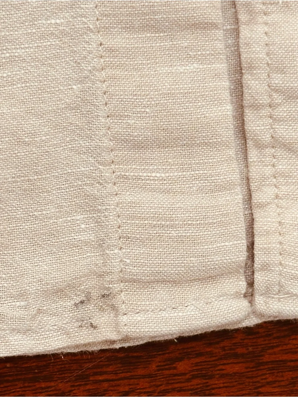 Banana Republic Men’s Short-Sleeve Linen Shirt in Beige medium